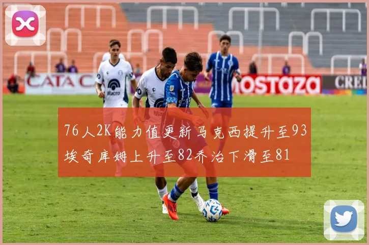 76人2K能力值更新马克西提升至93埃奇库姆上升至82乔治下滑至81